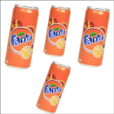 "Fanta 300 ml  - 4 Tins - Click here to View more details about this Product